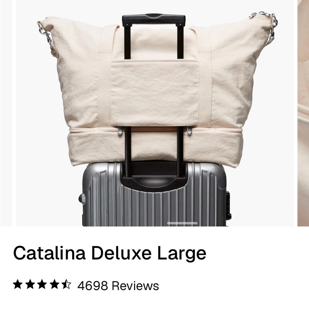 Lo & Sons Catalina Deluxe Large Beige Bag